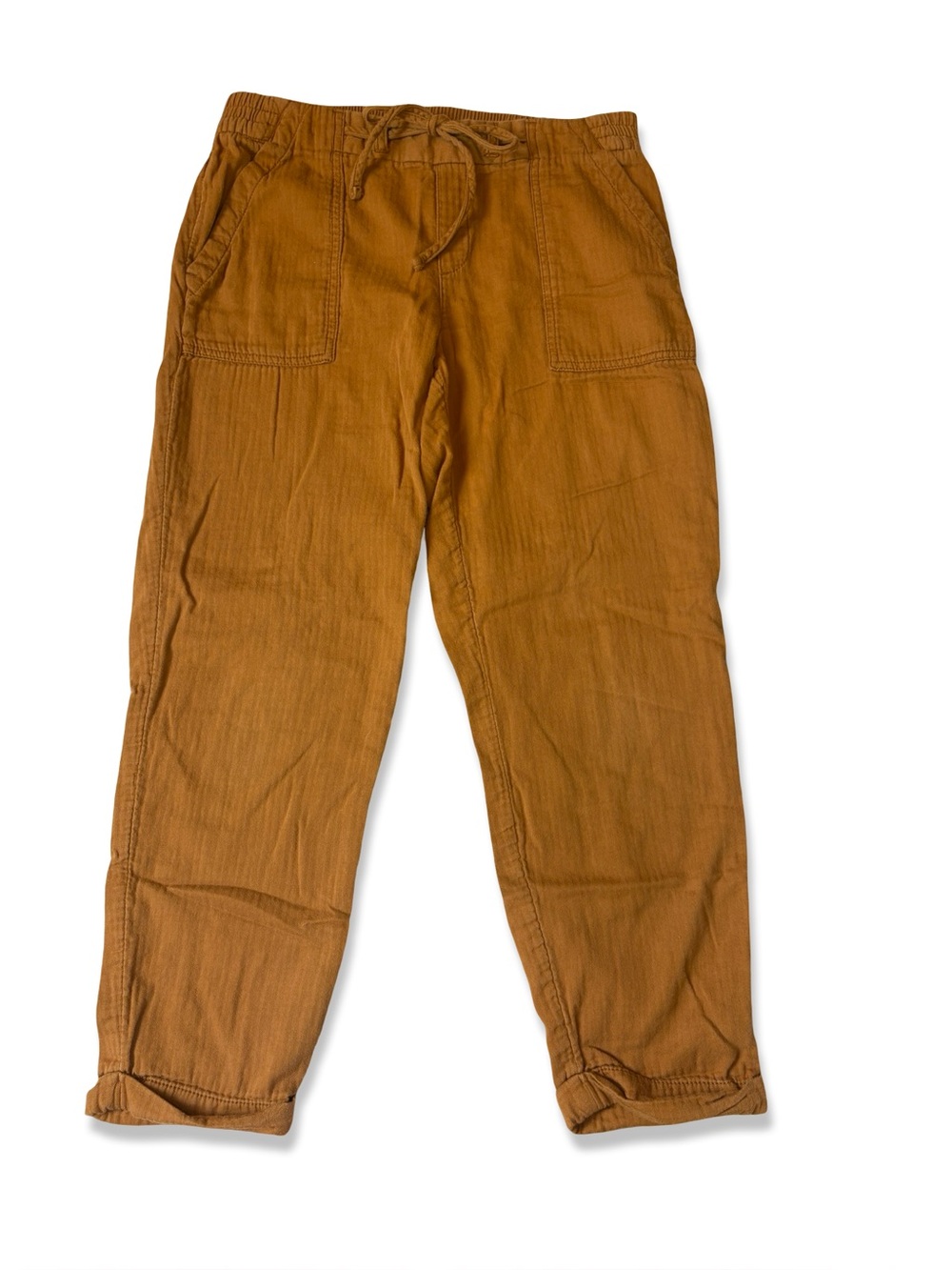 Old Navy Tan/Orange Twill Utility Pants